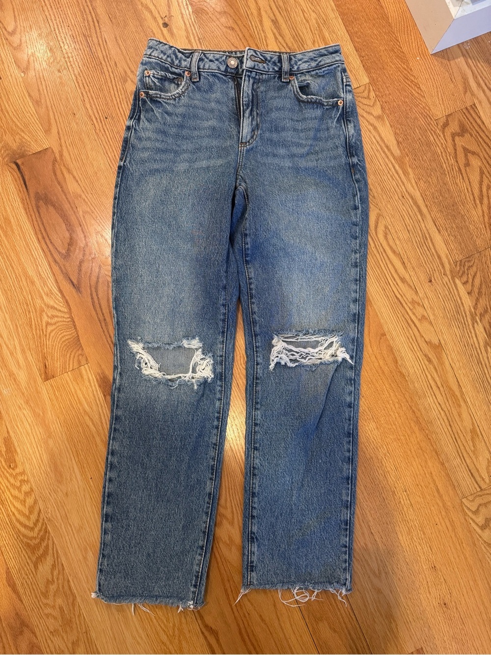 Garage Denim Size 25 Vintage straight Women's Blue Jeans